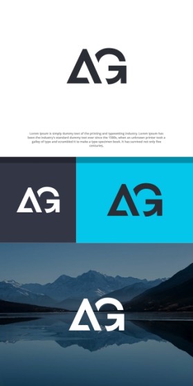Custom Monogram logo needed for the Letters AG for Apparel and Youtube entry by realart