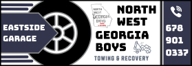 EASTSIDE GARAGE/ NORTH WEST GEORGIA BOYS TOWING & RECOVERY LLC entry by RIS2345