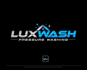 LuxWash Pressure Washing entry by FXF Creations