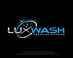 Winning entry: LuxWash Pressure Washing entry by dhanny09