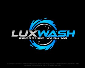 LuxWash Pressure Washing entry by FXF Creations