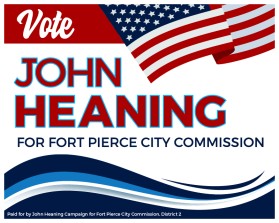 Campaign Yard Sign entry by RGR design