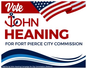 Campaign Yard Sign entry by RGR design