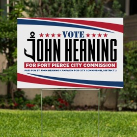 Campaign Yard Sign entry by any99