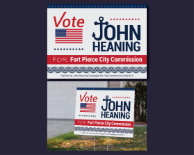 Campaign Yard Sign entry by Jheebsyn 