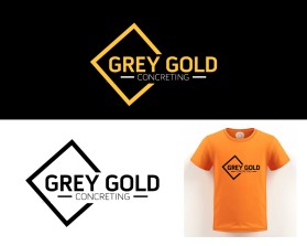 Grey Gold Concreting entry by Shark Attack