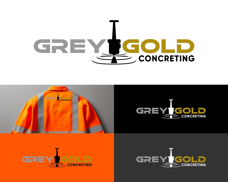 Logo Design for Grey Gold Concreting