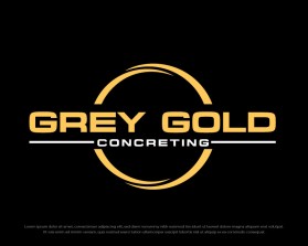 Grey Gold Concreting entry by FXF Creations