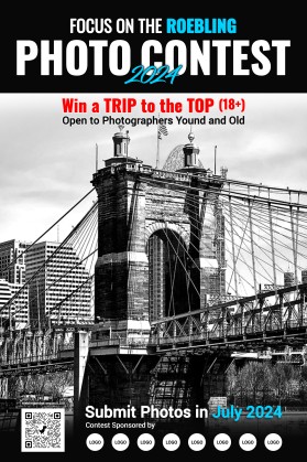 Roebling Bridge Photo Contest 2024 entry by dsdezign