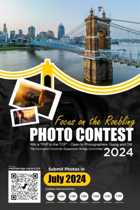 Roebling Bridge Photo Contest 2024 entry by bayu_desain88