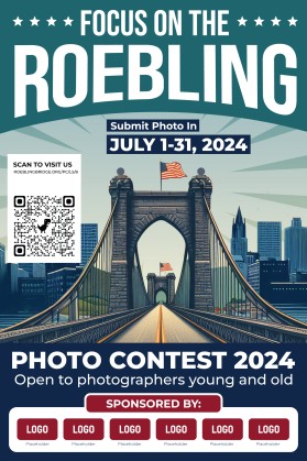 Roebling Bridge Photo Contest 2024 entry by Logorium