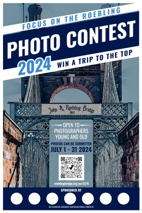 Roebling Bridge Photo Contest 2024 entry by IDesign Place