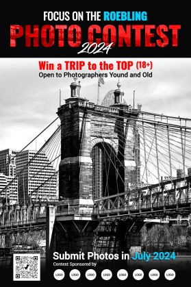 Roebling Bridge Photo Contest 2024 entry by dsdezign