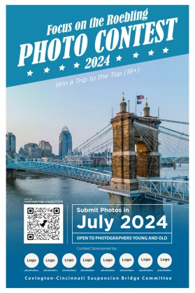 Winning entry: Roebling Bridge Photo Contest 2024 entry by bayu_desain88