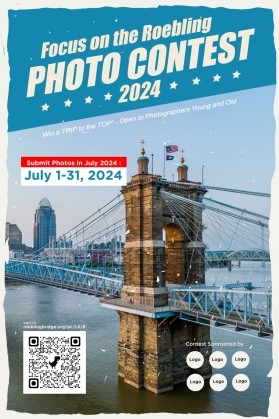 Roebling Bridge Photo Contest 2024 entry by bayu_desain88