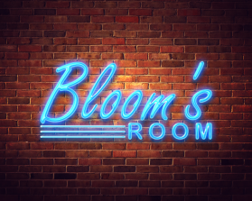 I need a hip neon sign for Jazz and blues night club entry by kus