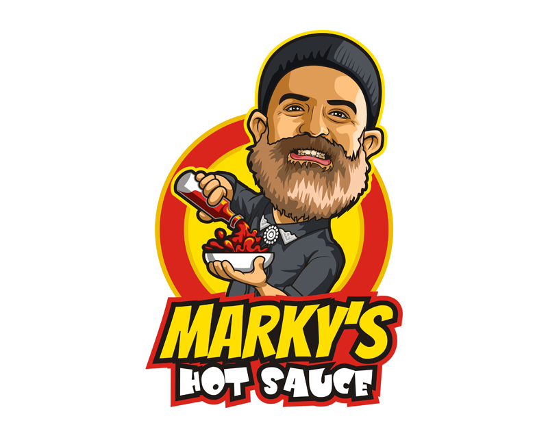 Logo Design for Marky’s Hot Sauce