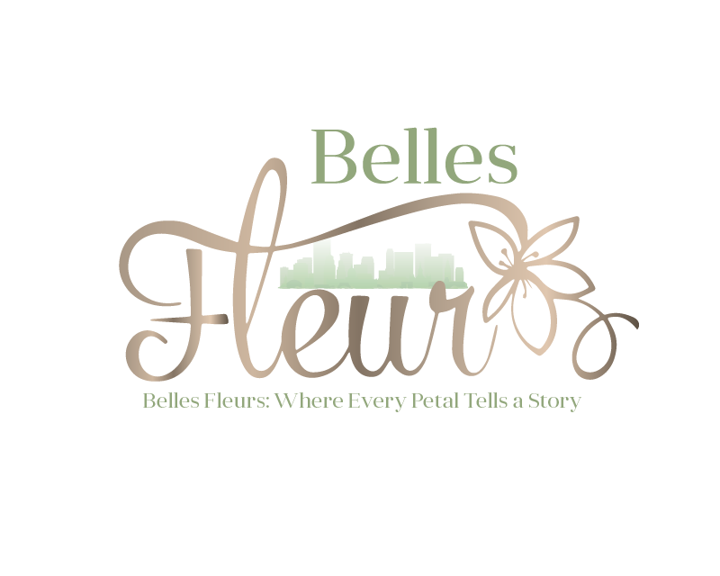 Logo Design for Belles Fleurs
