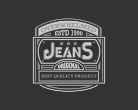 Overwhelmed Jeans entry by bayu_desain88