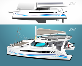 Catamaran Sailing Seattle entry by George