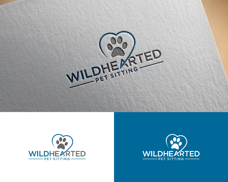 Logo Design for WildHearted Pet Sitting