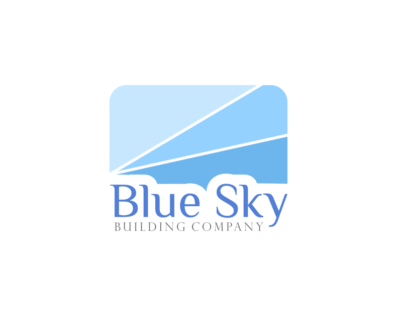 Logo Design for Blue Sky Building Company