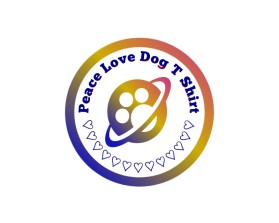 Peace Love Dog T Shirt entry by Senja01