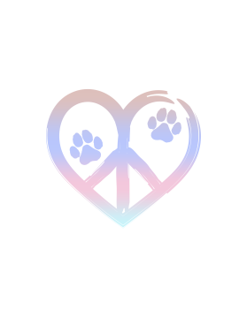 Peace Love Dog T Shirt entry by Kate