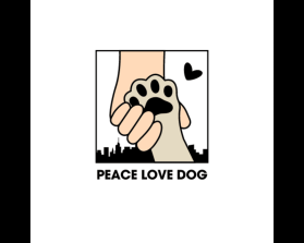 Peace Love Dog T Shirt entry by jose Emmanuel