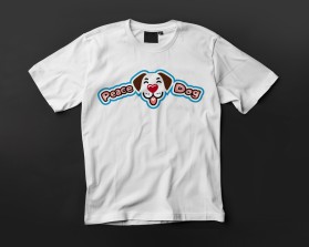 Peace Love Dog T Shirt entry by Sabry Al said