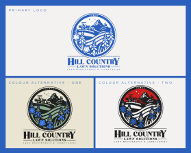 Hill Country Lawn Solutions entry by Reworded