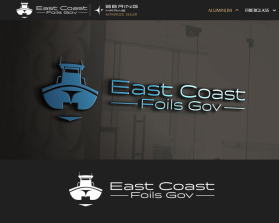 Winning entry: East Coast Foils Gov entry by Ethan