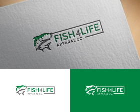FISH4LIFE APPARAL CO. entry by CrissONE