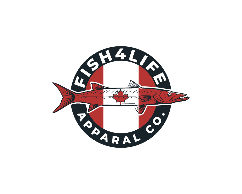 Logo Design for FISH4LIFE APPARAL CO.