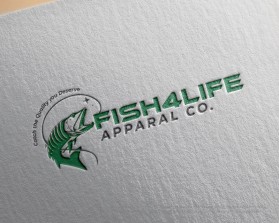 FISH4LIFE APPARAL CO. entry by FXF Creations