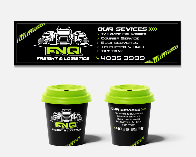 Graphic Design for FNQ Freight & Logistics
