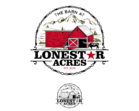 The Barn at Lonestar Acres entry by paragraphikadesigns