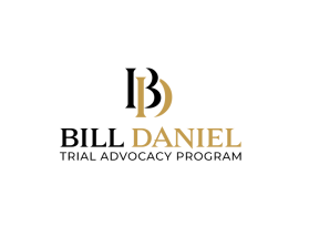 Bill Daniel Trial Advocacy Program entry by twdesignstudio