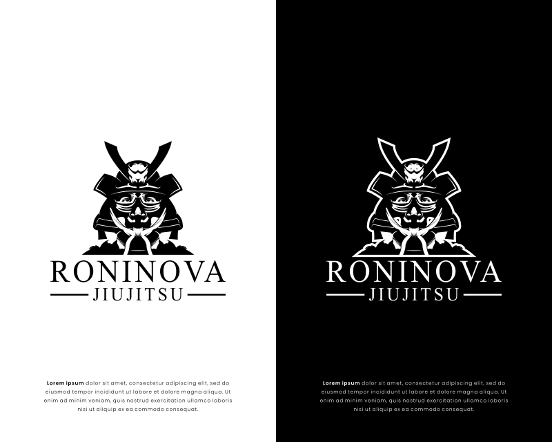 Logo Design for RONINOVA jiujitsu