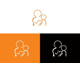 mother / son logo minimalist image - no words entry by Arman Hossen