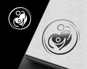 mother / son logo minimalist image - no words entry by Syif4