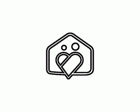 mother / son logo minimalist image - no words entry by Bani-Designs