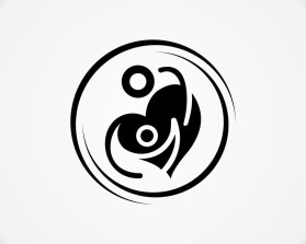 mother / son logo minimalist image - no words entry by Syif4