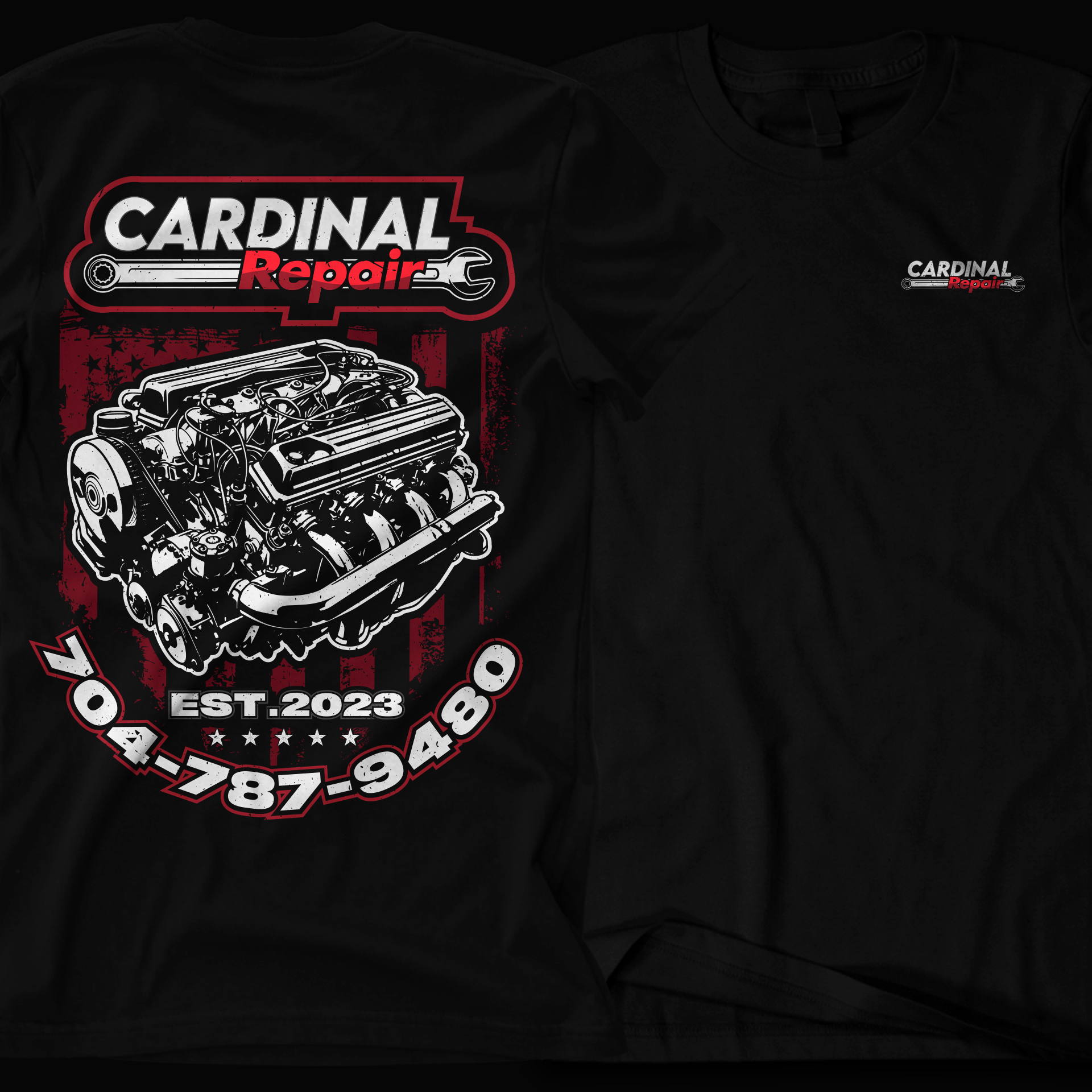 T-Shirt Design for Cardinal Repair