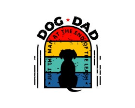 Dog Dad, Just the Man at the End of the Leash entry by Dedde