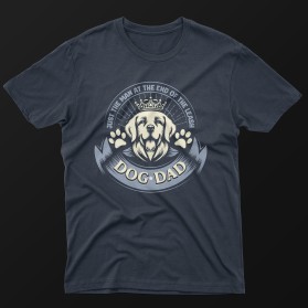 Dog Dad, Just the Man at the End of the Leash entry by ongki_design