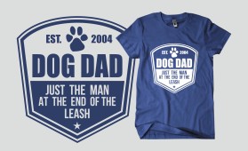 Dog Dad, Just the Man at the End of the Leash entry by Dony Saefullah