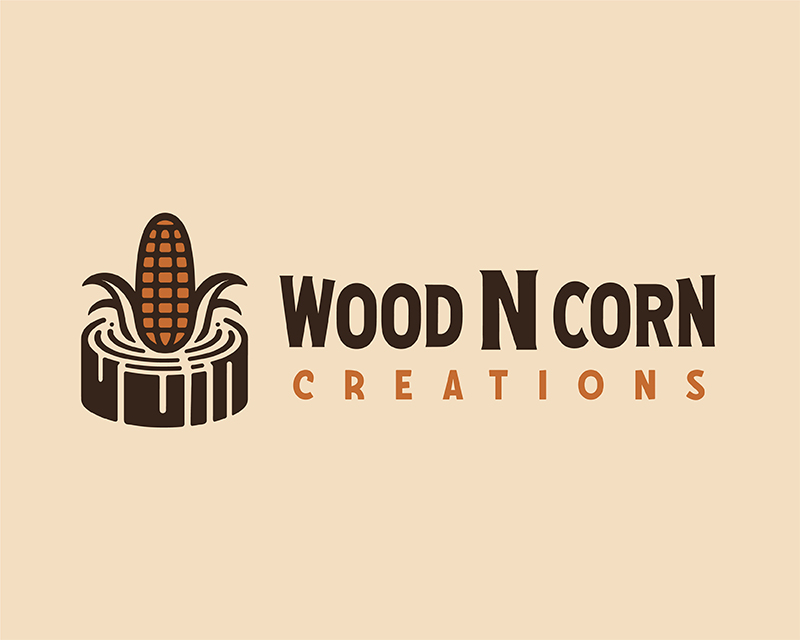 Logo Design for Wood N Corn Creations
