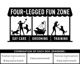 Four-legged Fun Zone entry by Saepudin