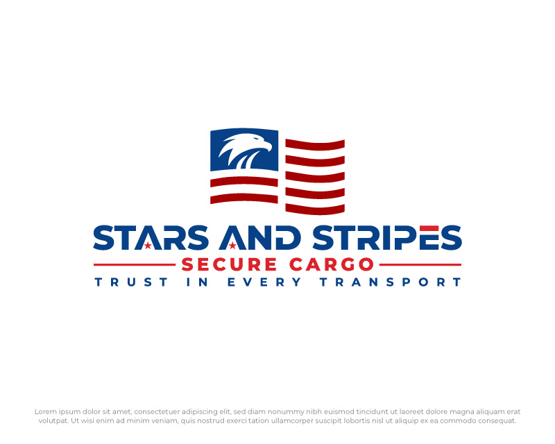 Logo Design for Stars and Stripes Secure Cargo